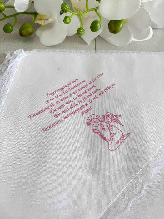 PANZA DE MIR CU MESAJ INGERAS 75X75 CM, Gabrielle Bebe, GBR108/100 [3]
