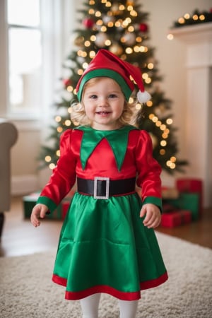 Produse - Costum Serbare Spiridus (Rochie)