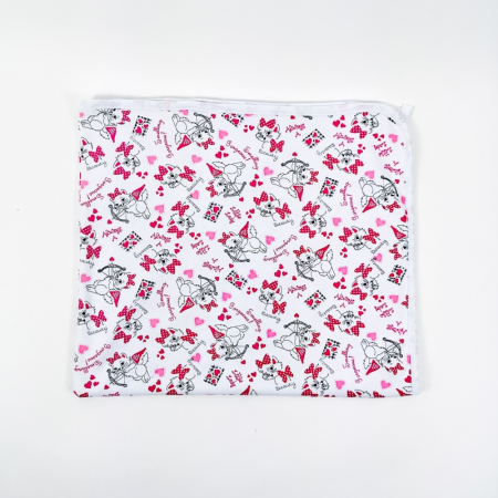 PLED BUMBAC IMPRIMAT 75X75CM, Gabrielle Bebe, GBR106/100 [3]