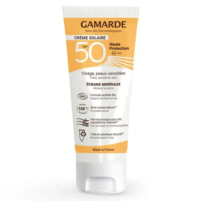 Crema protectie solara SPF50 Bio pentru ten sensibil [1]