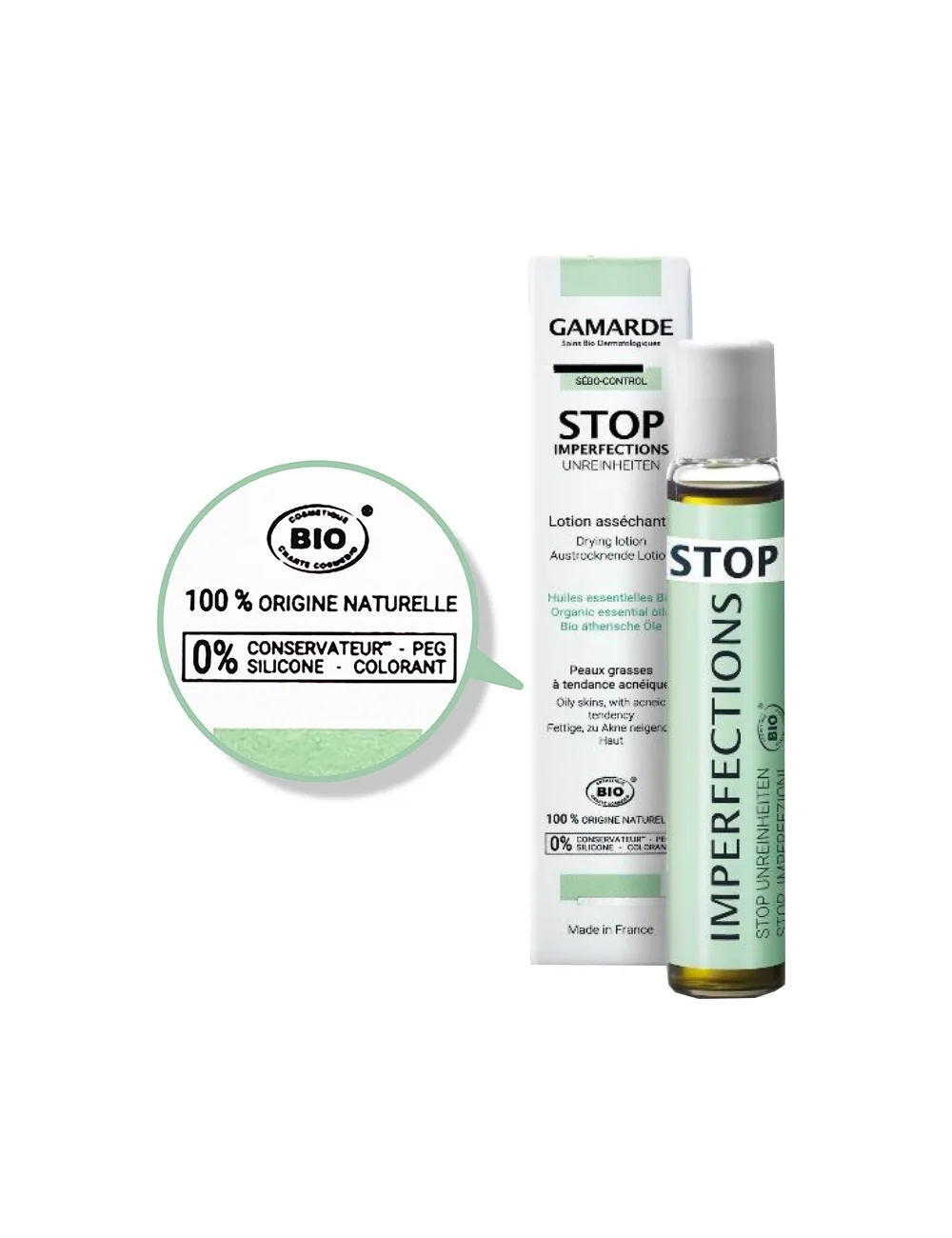 Roll-on anti acnee cu actiune rapida Gamarde [2]
