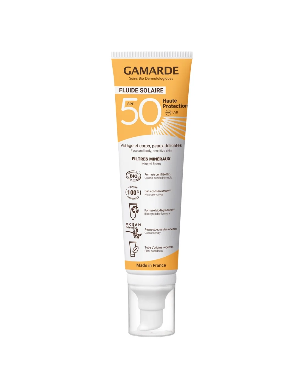 Protecție solară - Crema protectie solara SPF 50 Gamarde