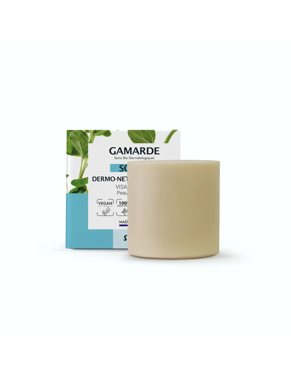 Dermo solide - Gel de curatare solid 2 in 1 pentru ten si ochi Gamarde