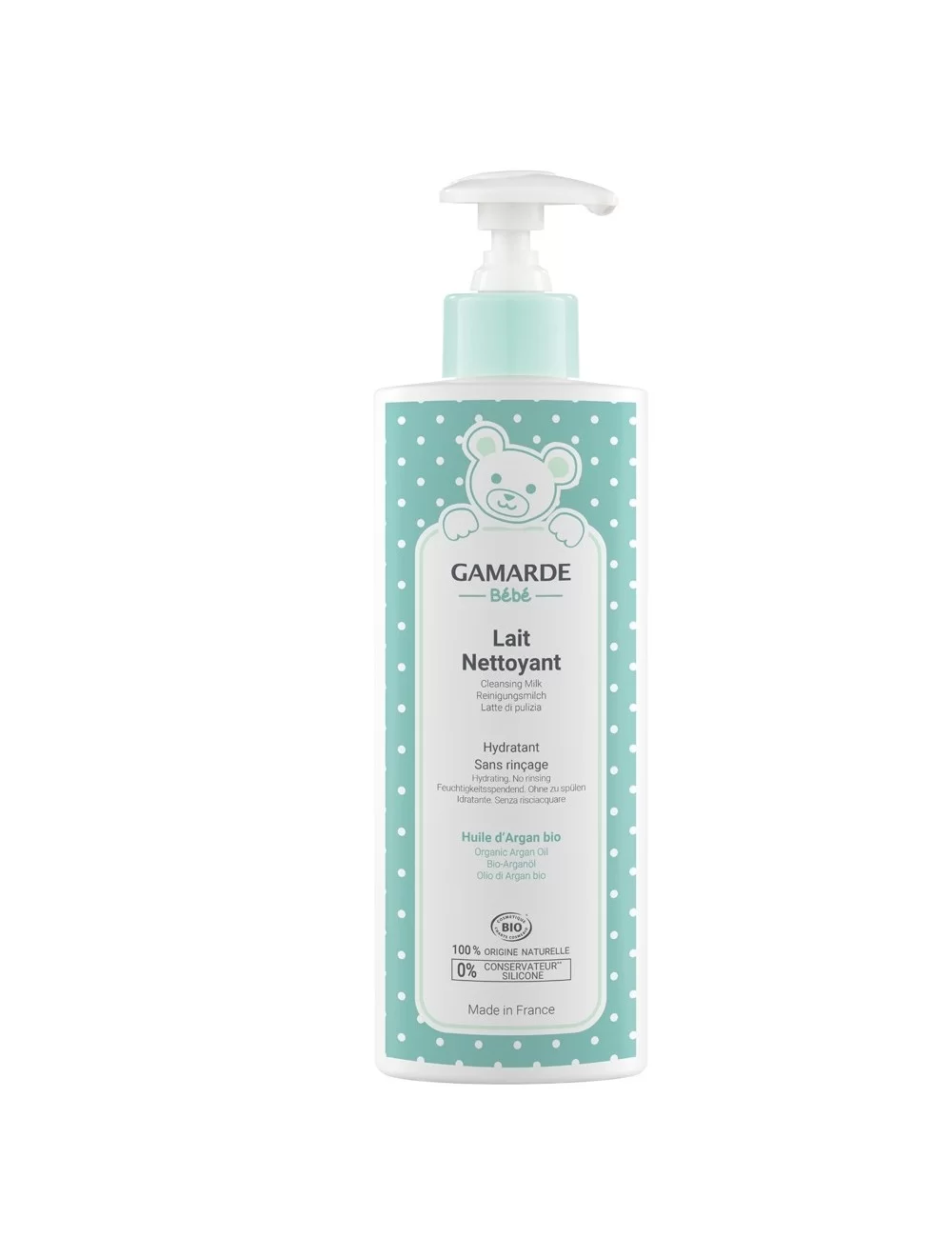 Bebeluși și copii - Lapte de curatare zone delicate bebelusi Gamarde