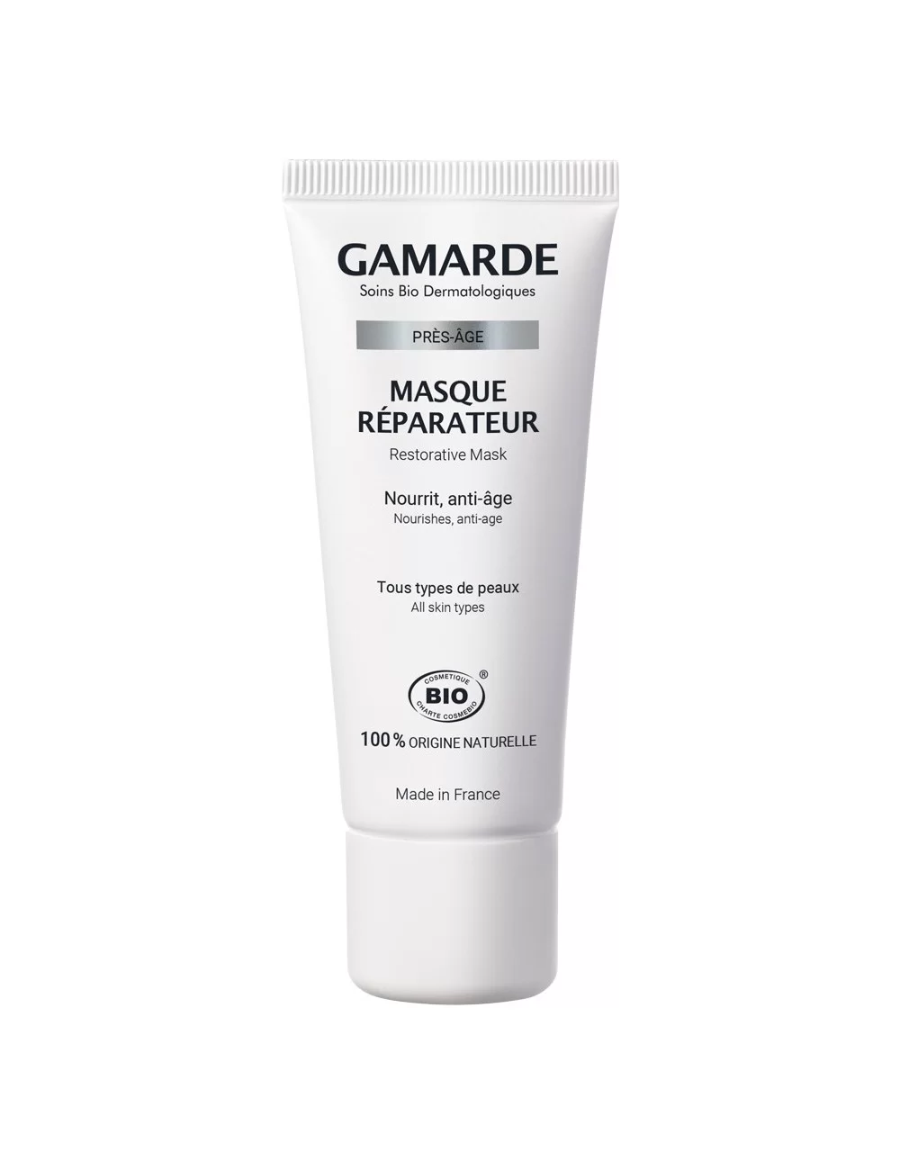 Curățare și demachiere - Masca reparatoare antirid Gamarde