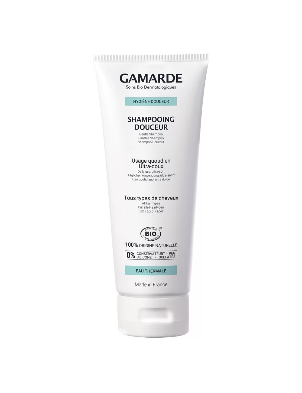 Scalp și păr - Sampon delicat pentru utilizare zilnica Gamarde