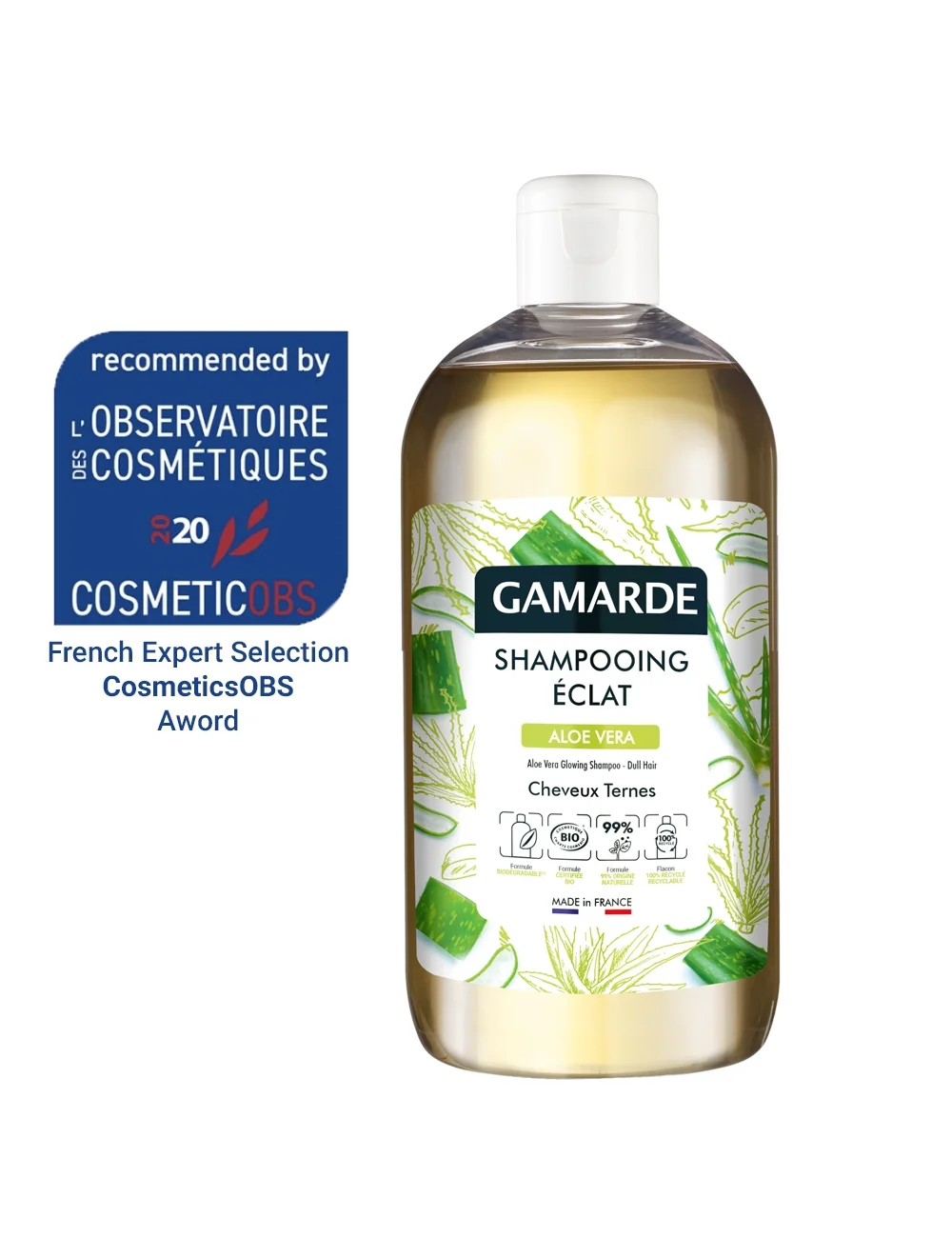 Sampon natural pentru stralucire Gamarde [1]