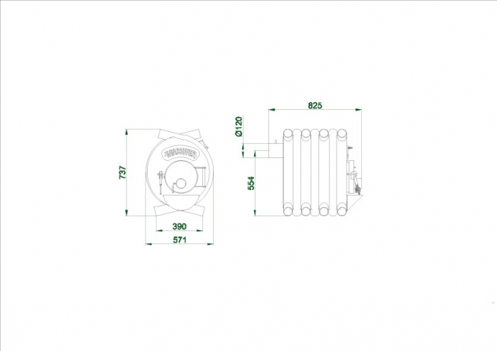 Soba canadiana VANCOUVER  Tip 01, 11 Kw - 200 mc [4]