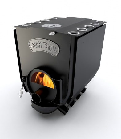 SOBE CANADIENE - Soba canadiana Tip 02-S IF - 19 Kw, 500 mc. - MONTREAL LUX  SEMINEU cu INELE din FONTA