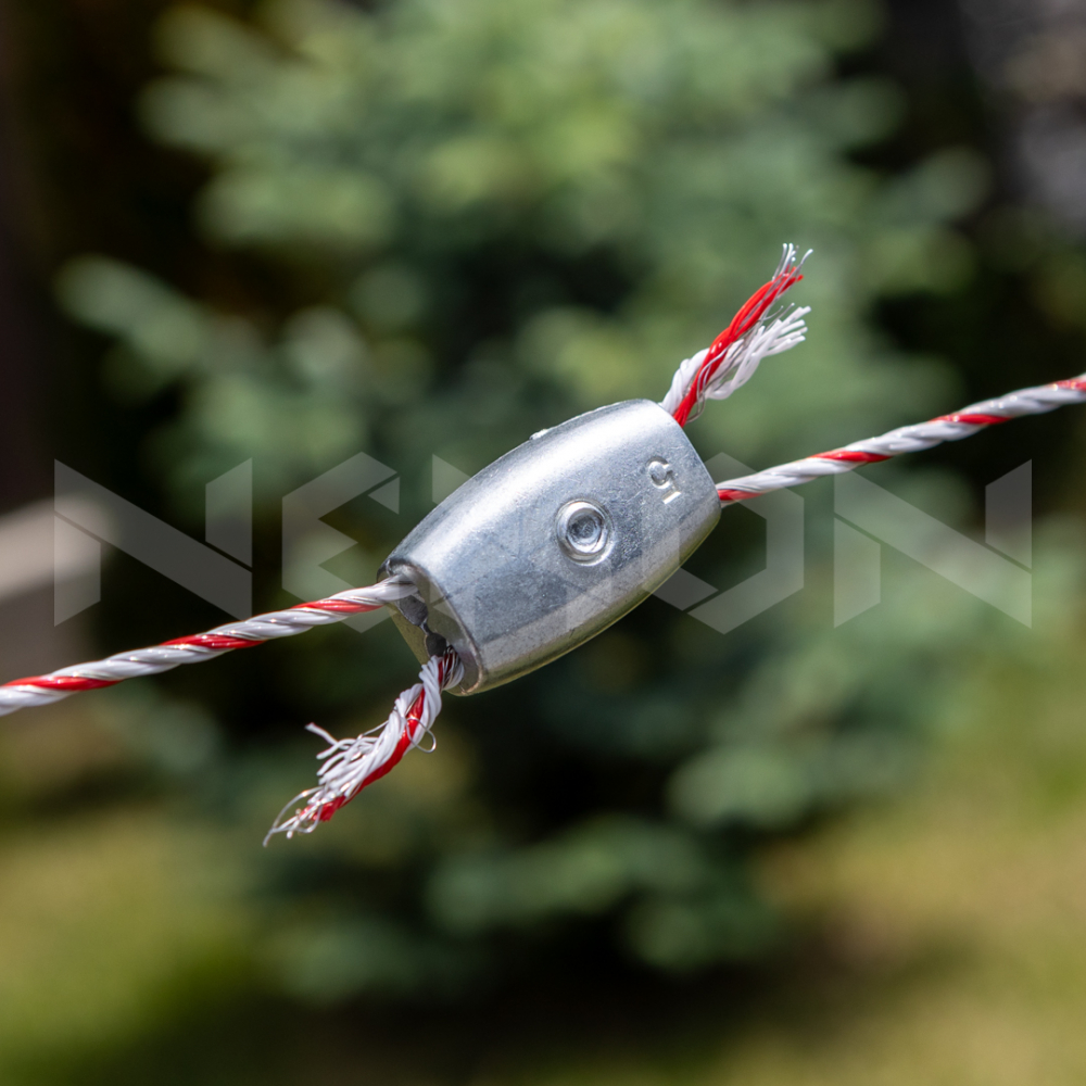 Conectori pentru gard electric, cu șurub si piuliță incorporată [4]