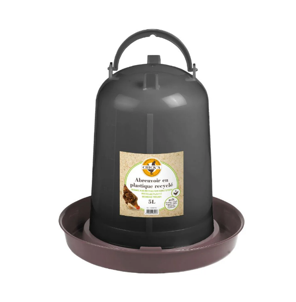 Adăpătoare pentru pui și găini 5L din plastic reciclat [3]