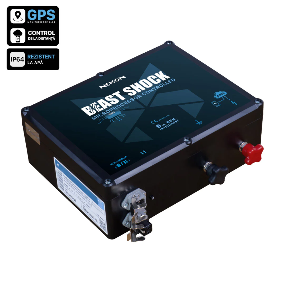 Aparat gard electric NEXON BeastShock Generația 6 cu 10J putere și cu GPS încorporat [1]