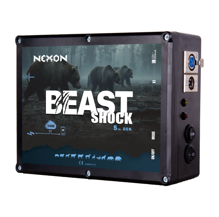 Aparat gard electric NEXON BeastShock Generația 5 cu 5.8J putere și cu GPS încorporat [4]