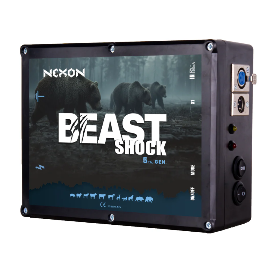 Aparat gard electric NEXON BeastShock Generația 5 cu 6.8J putere [1]