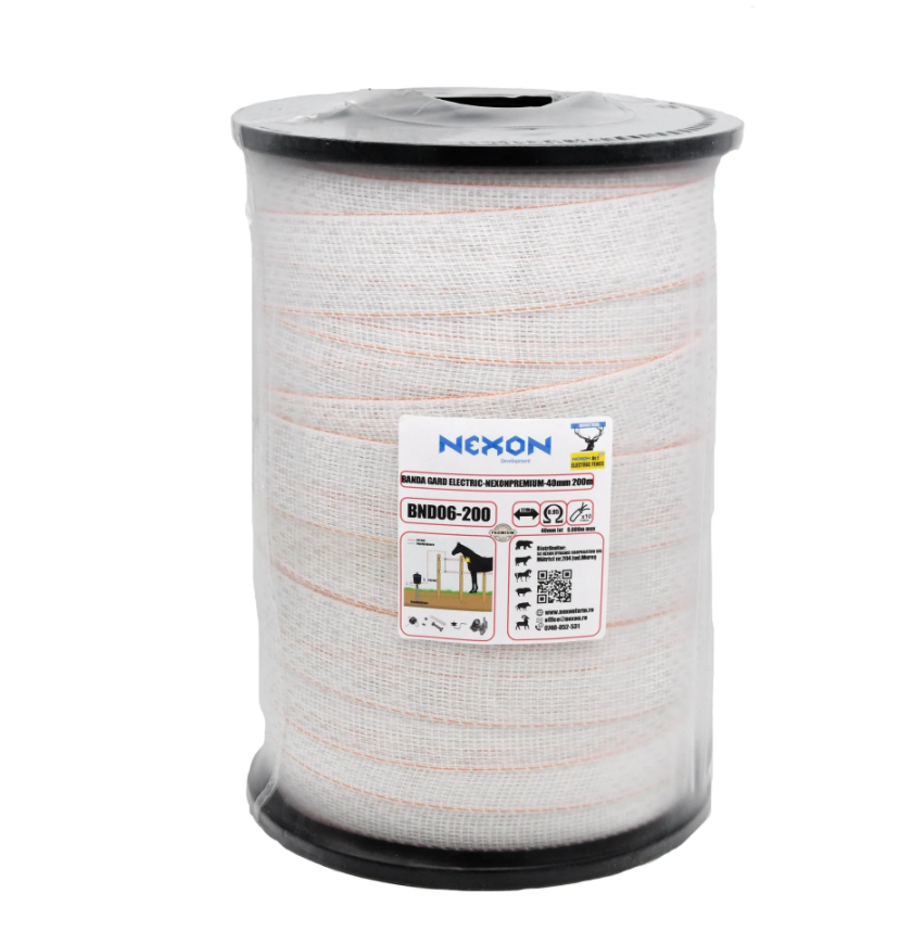 Banda gard electric NEXON PREMIUM 40mm 200m 10lite 220kg [1]