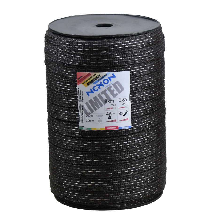 Banda gard electric NEXON DOOMSDAY 200m 8lite 220kg [2]