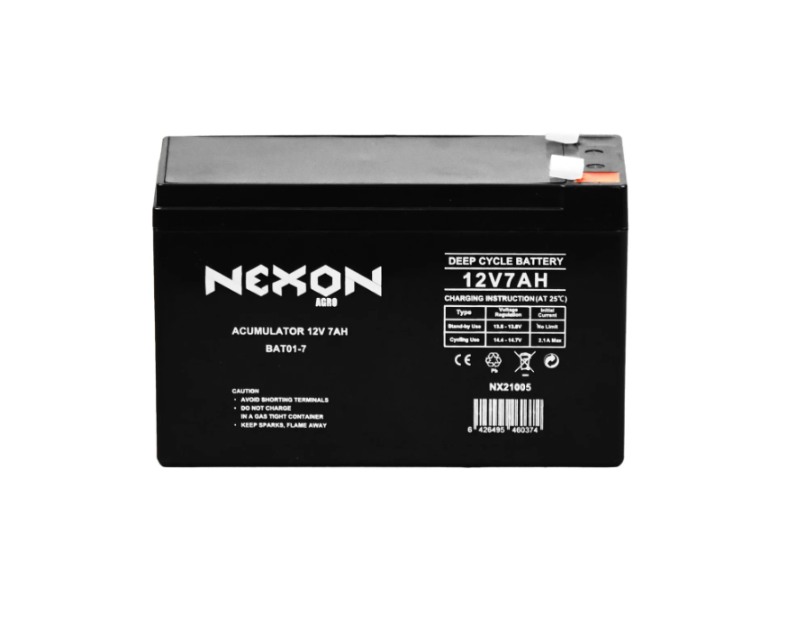 Baterie solara plumb acid gard electric, solar 12V 7Ah NEXON [2]
