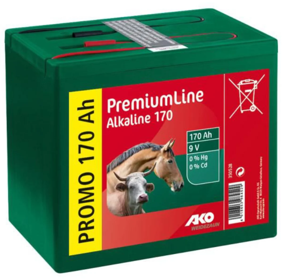 Baterie uscată gard electric 9V 170Ah Alkaline [1]