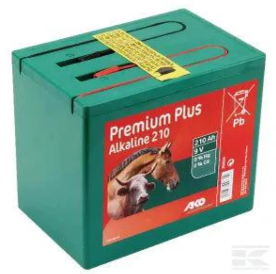 Baterie uscată gard electric 9V 210Ah Alkaline [1]