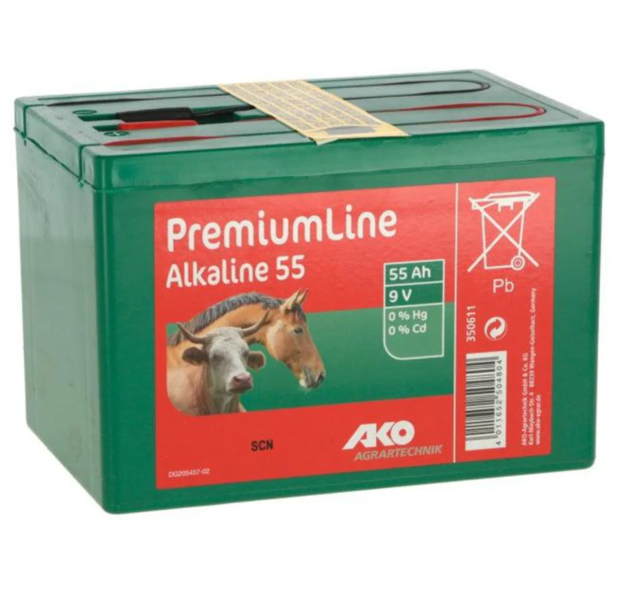 Baterie uscată gard electric 9V 55Ah Alkaline [1]
