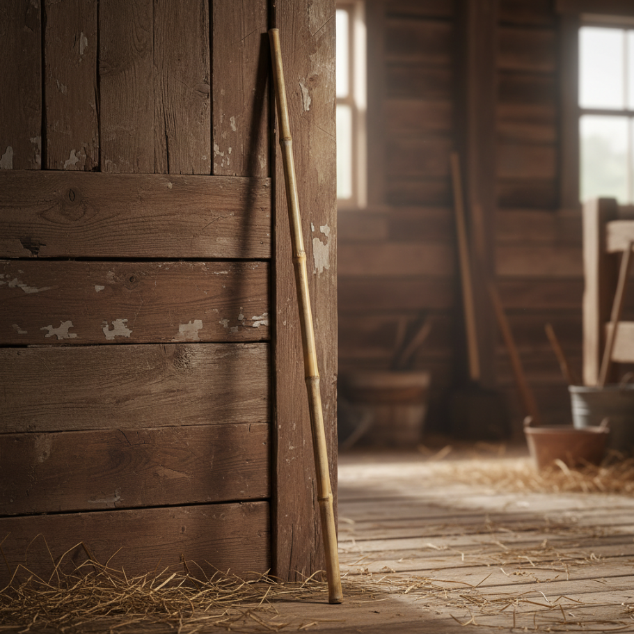 Coadă bambus pentru mătură 100 cm – ușor și durabil [2]