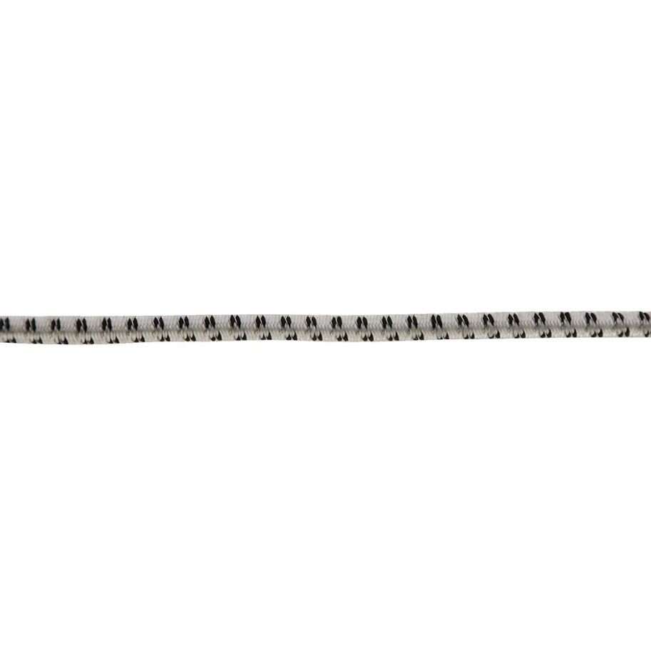 Coardă elastică pentru porțile de la gard electric NEXON – Ø 7 mm, alb/negru [3]