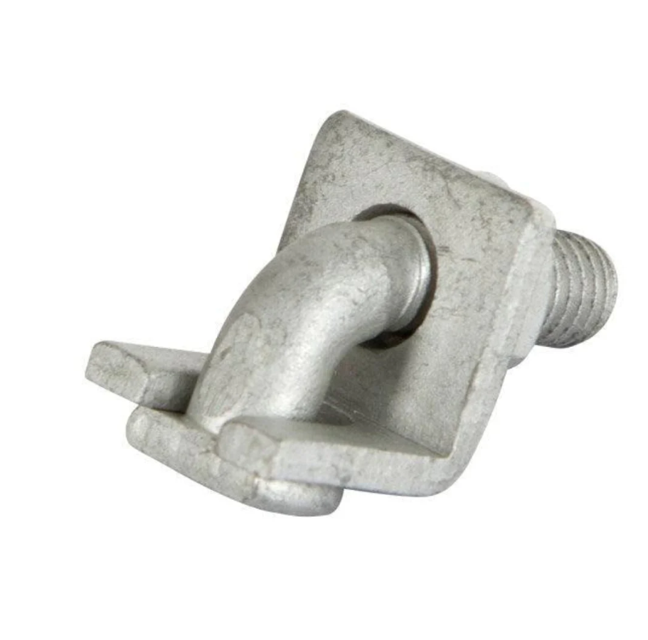 Conector curbat cu șurub și piuliță - conexiune sigură pentru fire și frânghii de gard electric [2]