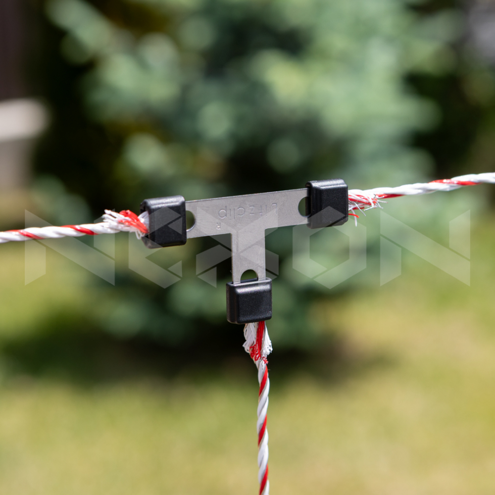Conector fir gard electric T max 3mm - set de 5 bucati [2]
