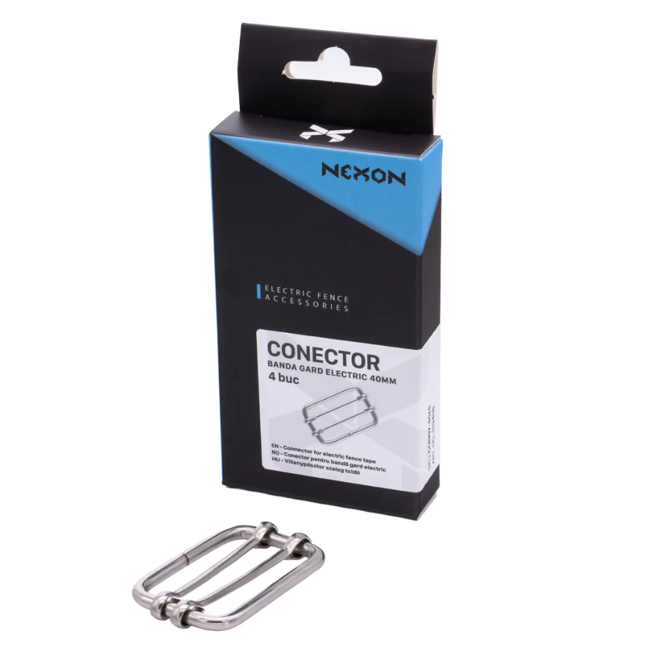 Set Conectori pentru bandă gard electric - ideal pentru prelungirea benzilor [12]