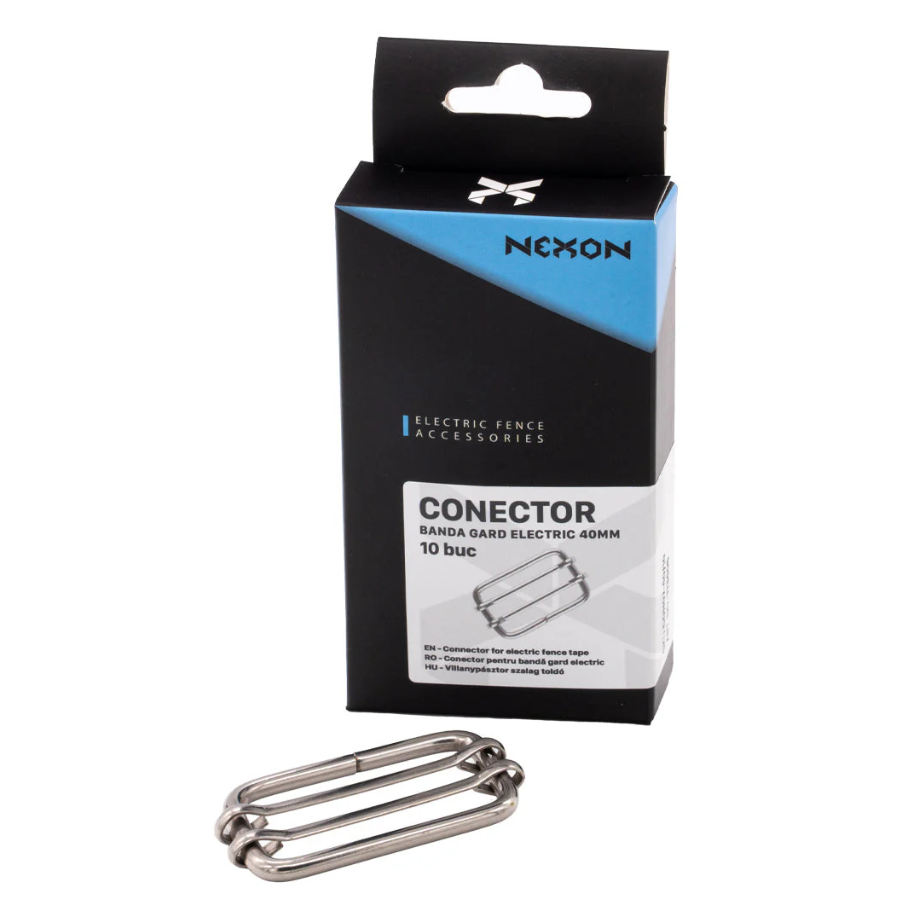 Set Conectori pentru bandă gard electric - ideal pentru prelungirea benzilor [7]