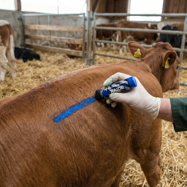 Creion albastru pentru marcarea animalelor RAIDEX [3]