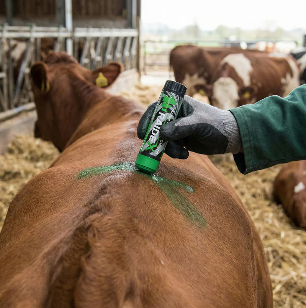 Creion verde pentru marcarea animalelor RAIDEX [2]