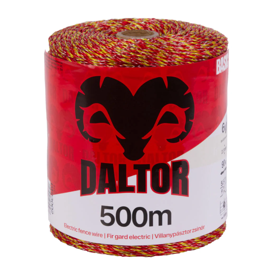 Fir gard electric DALTOR BASIC 500m 6lițe - 90kg [1]