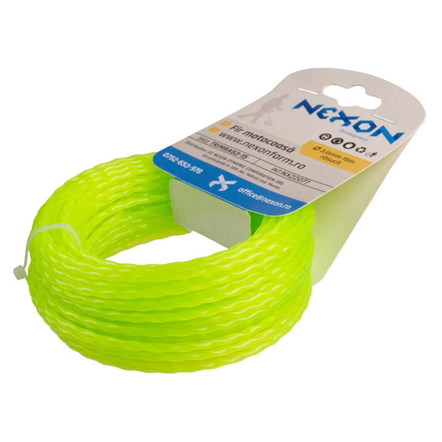 Fir răsucit pentru motocoasă 3 mm × 15 m NEXON [3]