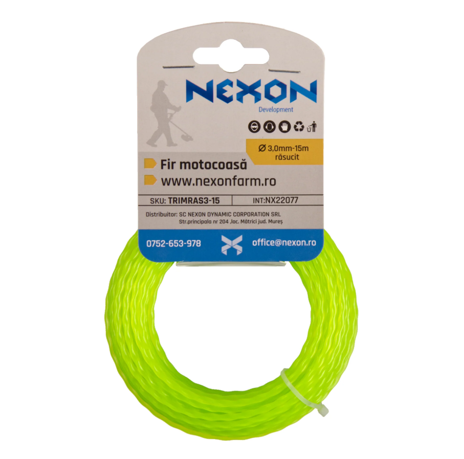 Fir răsucit pentru motocoasă 3 mm × 15 m NEXON [2]