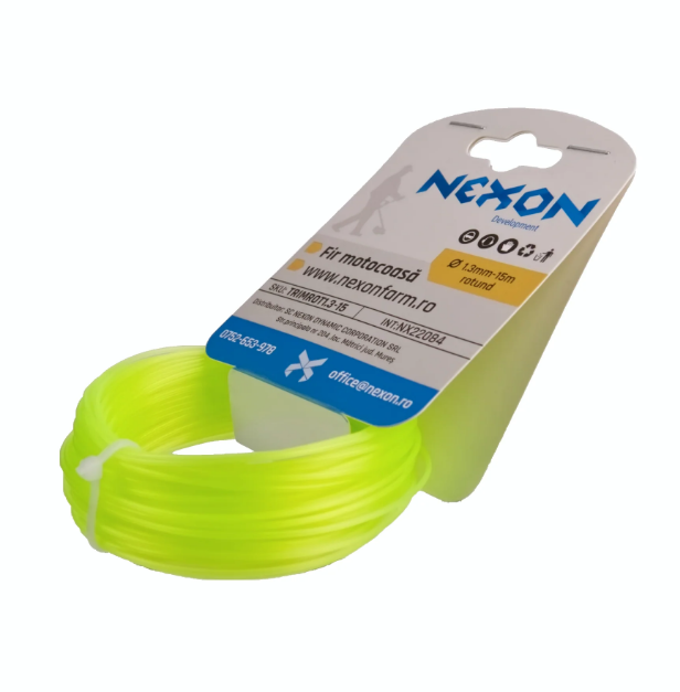 Fir rotund pentru motocoasă 3 mm x 15 m NEXON [2]