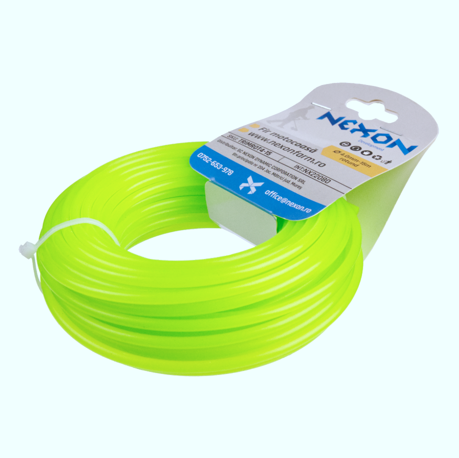 Fir rotund pentru motocoasă 4 mm x 15 m NEXON [3]