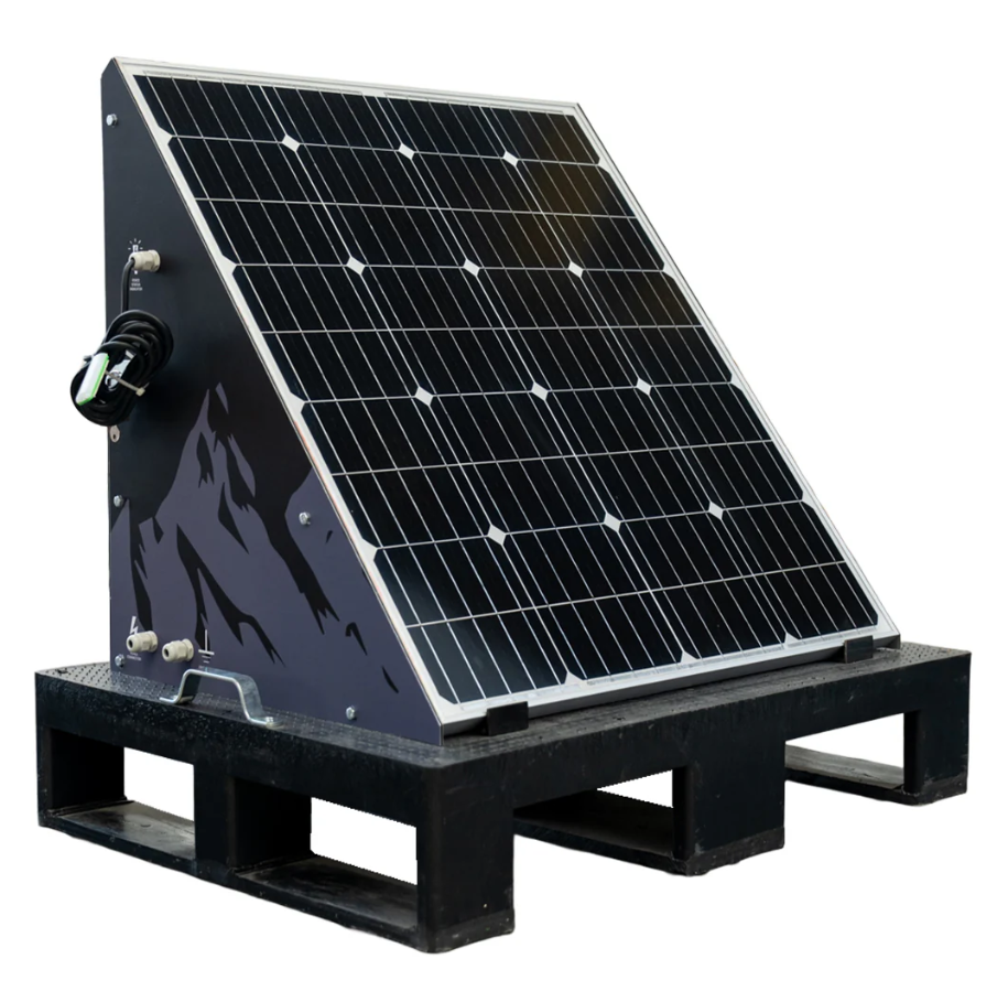 Gard electric portabil NEXON PYRAMID 10J cu GPS încorporat, panou solar și baterie [9]