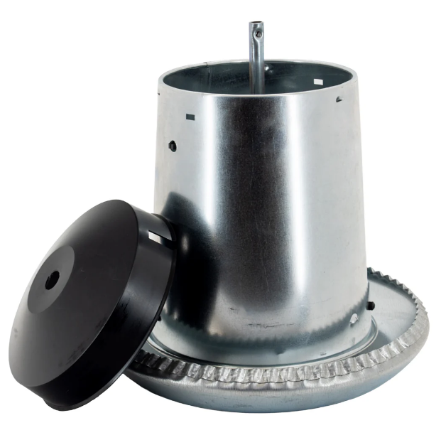 Hrănitoare din metal 5L pentru pui și găini [4]