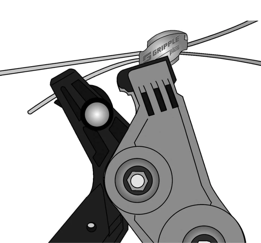 Cleste Professional tensionat sarma gard electric Gripple [3]