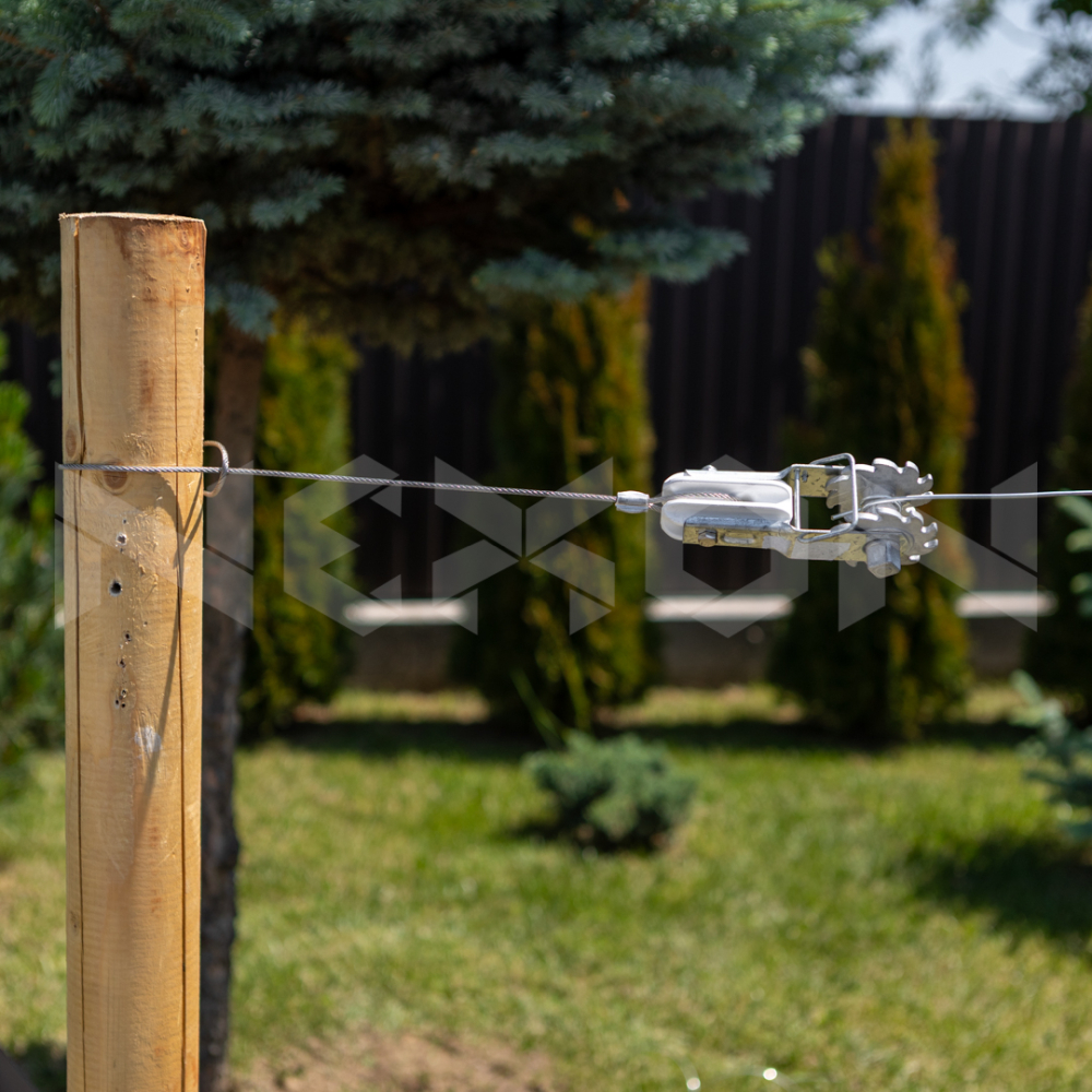 ntinzător cu izolator și sârmă (cliplock) pentru fir și sârmă gard electric NEXON [2]