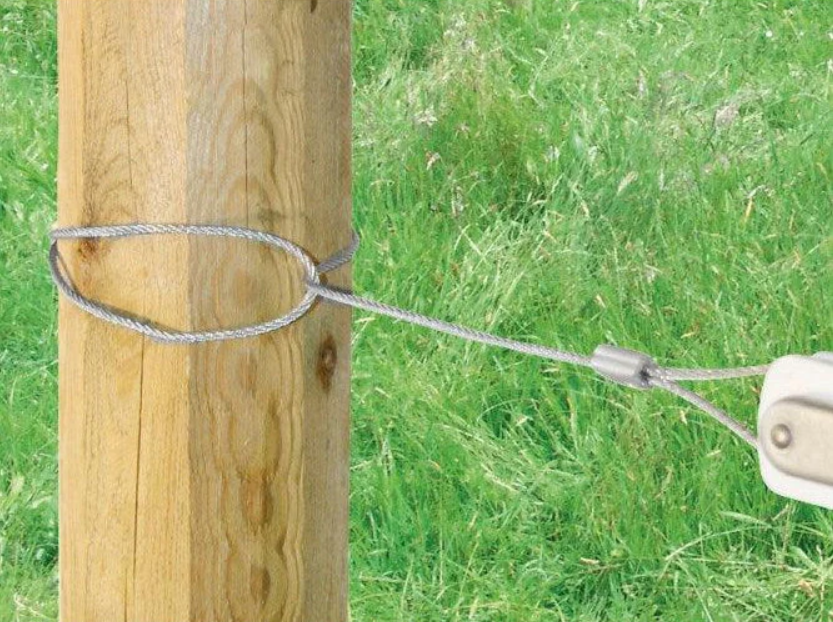 Intinzator cu izolator si sarma (cliplock) pentru fir si sarma gard electric NEXON [3]