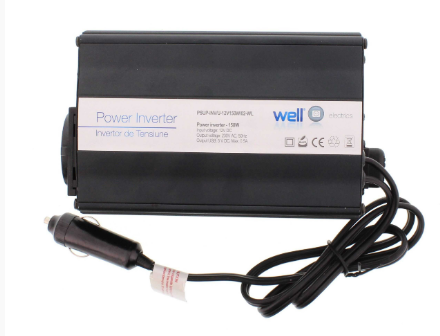 Invertor de tensiune 12V -> 220V, USB, 150W, Well [5]