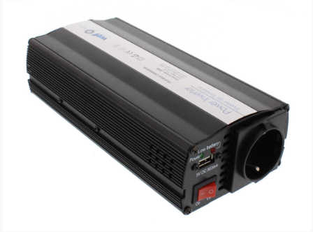 Invertor de tensiune 12V -> 220V, USB, 600W, Well [2]
