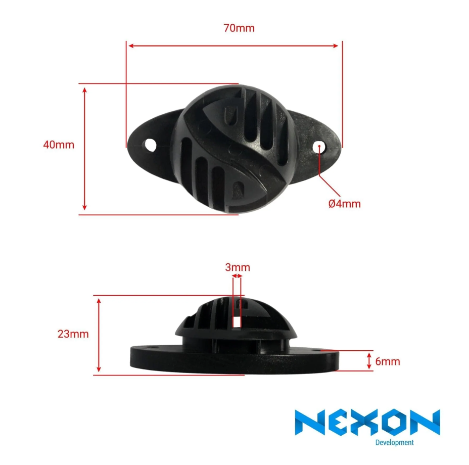 Izolator plat gard electric NEXON [3]
