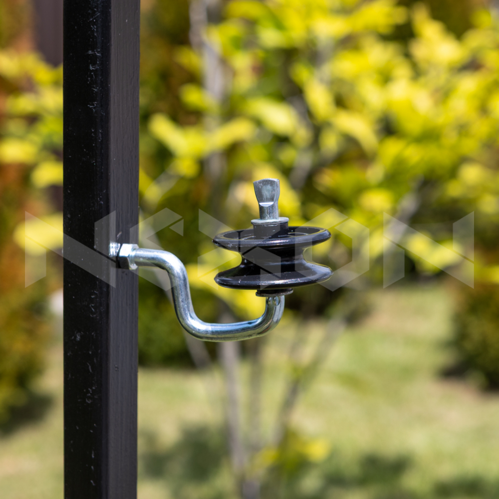Izolator colt pentru gard electric cu surub metric NEXON [5]