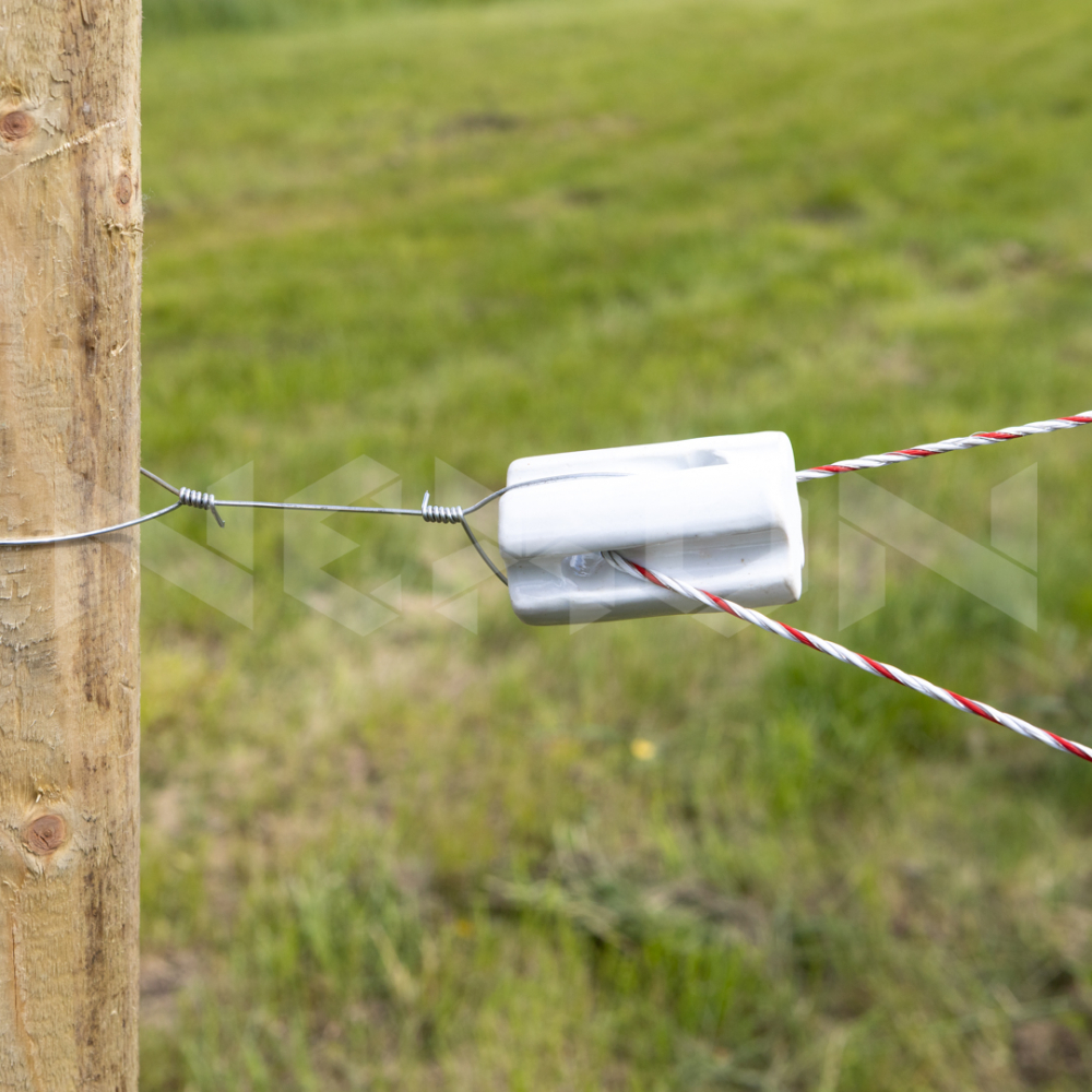 Izolator de tensionare din portelan, pentru gard electric - NEXON [2]