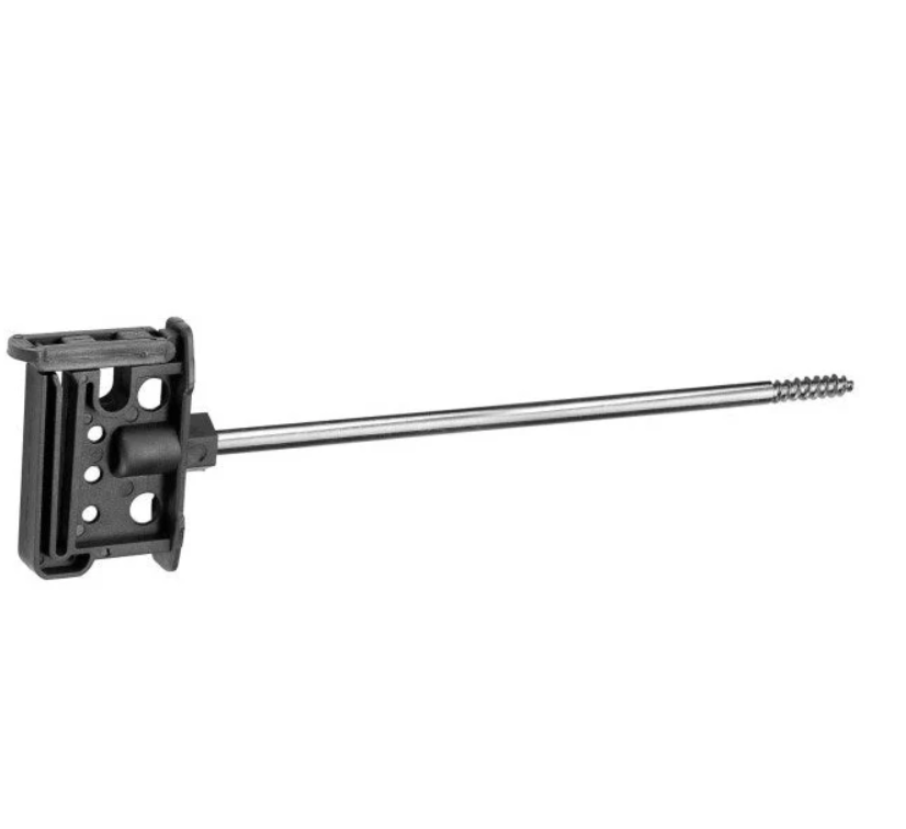 Izolator distantare pentru banda gard electric NEXON 20cm, stalpisor lemn [2]