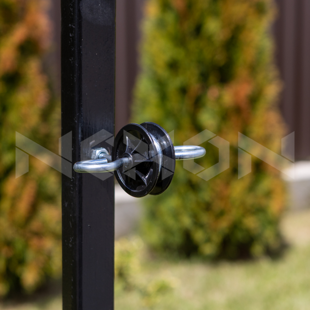 Izolator dublu cu surub metric pentru poarta gard electric NEXON [3]