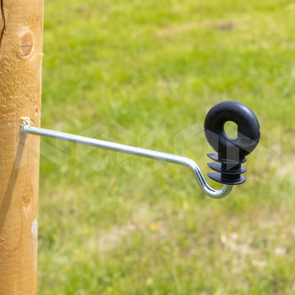 Izolator gard electric NEXON distantare 21cm, stalpisor lemn [3]